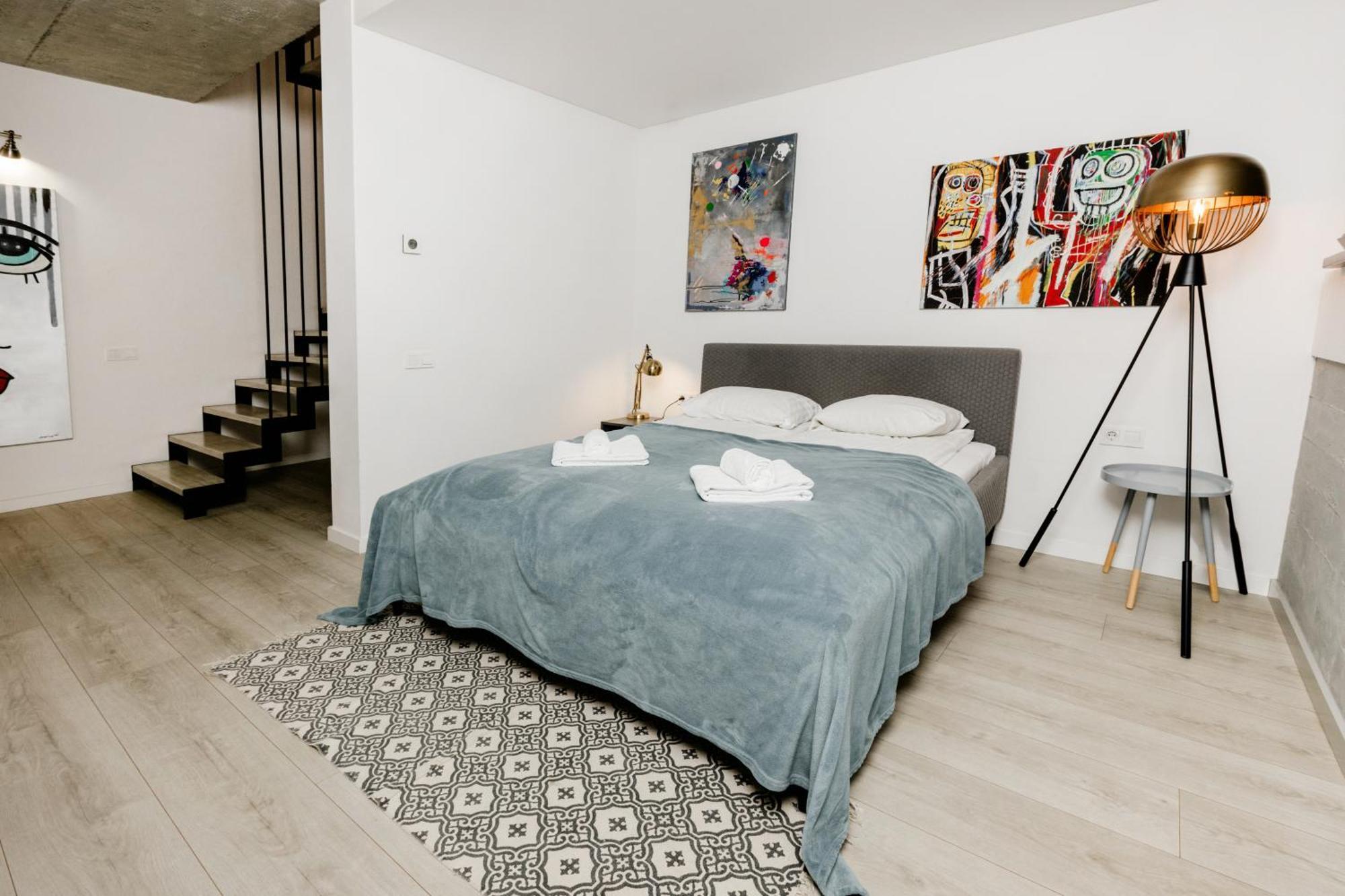 Modern And Spacious Loft Type Apartment 8 With Free Private Parking By "Owl Jazz Apartments" Kaunas Luaran gambar